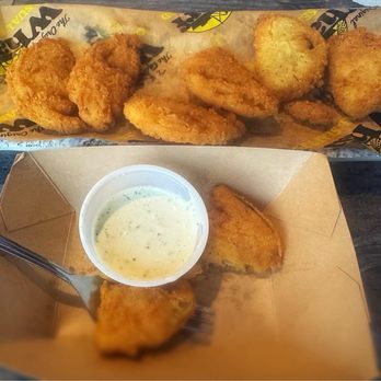 Wharf Casual Seafood - Fried Green Tomatoes w/ Ranch - Seafood Near Me - Valdosta, Georgia