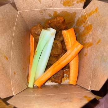 Green Restaurant - carrots, celery, and meat - Vegetarian Near Me - Tempe, Arizona
