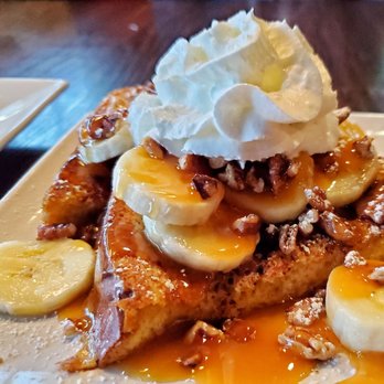 Mex Cocina Cafe - (Mex) Banana Pecan French Toast - Desserts Near Me - Burbank, California Mex Cocina Cafe - (Mex) Banana Pecan French Toast - Desserts Near Me - Burbank, California