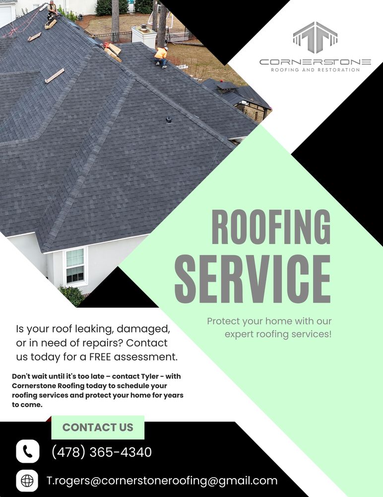 Slide of Tyler Rogers - Cornerstone Roofing & Restoration