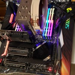 PC-FIXX - Custom Linux server built for a 24/7 data-intensive workload. Built around a 32-core Threadripper CPU, 256GB RAM, RAID storage and boot SSDs