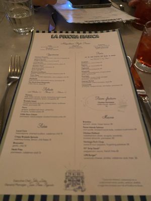 Menu photo 1 La Pecora Bianca New York, NY Menu photo 1 La Pecora Bianca New York, NY
