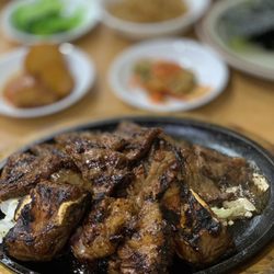 O-Bok Korean Restaurant - Boneless Kalbi short ribs. My favorite