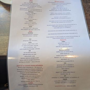 Mulate's - Menu - Cajun/Creole Near Me - New Orleans, Louisiana Mulate's - Menu - Cajun/Creole Near Me - New Orleans, Louisiana