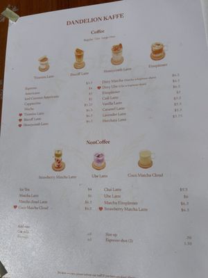 Menu photo 5 Dandelion Kaffe Alameda, CA