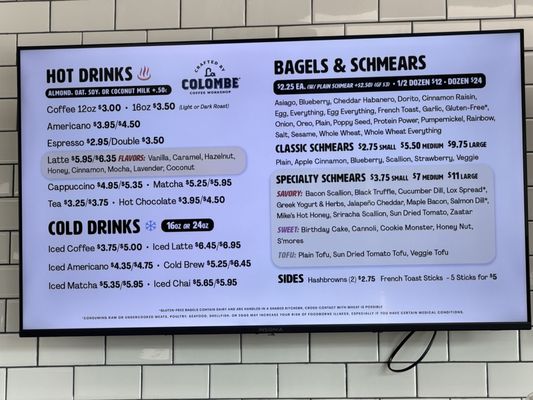 Menu photo 2 Bagels & Co Davie, FL