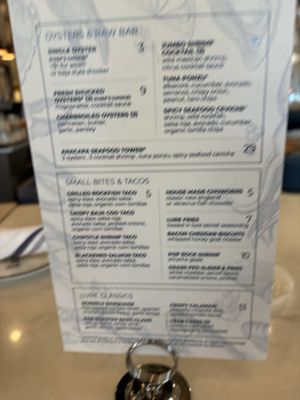 Menu photo 6 Lure Fish House Scottsdale, AZ
