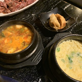 Manna BBQ - Mesa - Steamed egg & hot tofu soup & gyoza - Korean Near Me - Mesa, Arizona Manna BBQ - Mesa - Steamed egg & hot tofu soup & gyoza - Korean Near Me - Mesa, Arizona
