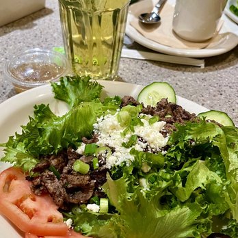 Aladdin’s Eatery-New Albany - Shawarma salad - Mediterranean Near Me - Westerville, Ohio