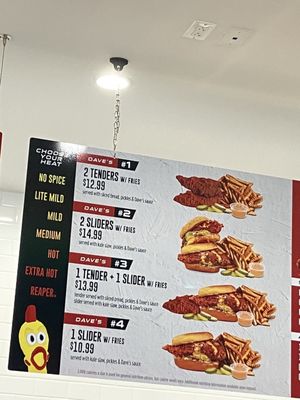 Menu photo 2 Dave's Hot Chicken Fresh Meadows, NY Menu photo 2 Dave's Hot Chicken Fresh Meadows, NY