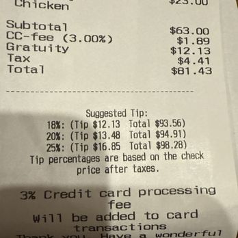 Amazing Thai - The over charge - Thai Near Me - Princeton, New Jersey