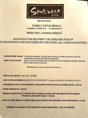 Menu photo 1 Sontuosa Bryn Mawr, PA