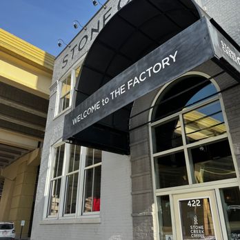 Stone Creek Factory Cafe - entrance - Coffee & Tea Near Me - Milwaukee, Wisconsin