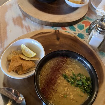 Mezze#1 - Lentil soup - Middle Eastern Near Me - Conroe, Texas