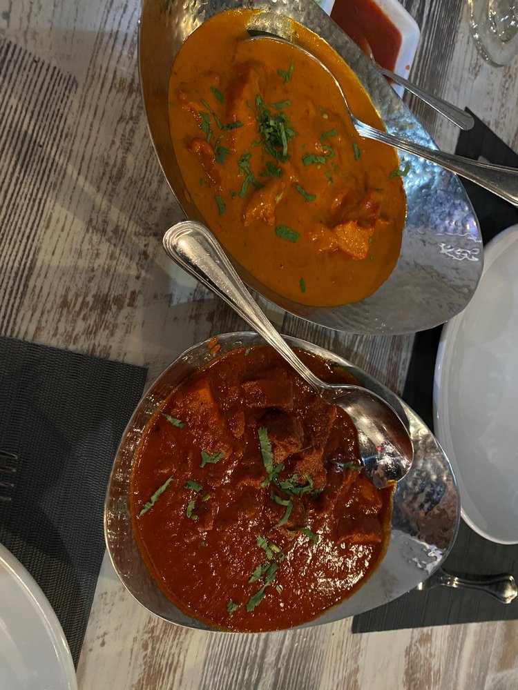 Food from Maharaj Indian Grill