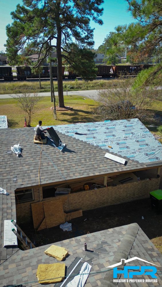 Slide of Houston’s Preferred Roofers