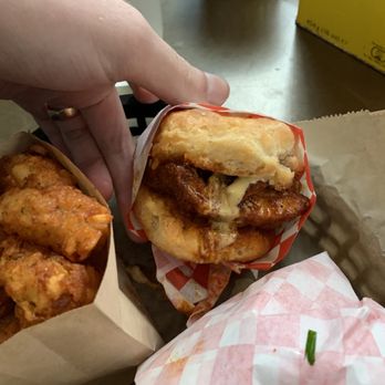 The Bird - Chicken Biscuit with tots - Chicken Shop Near Me - San Francisco, California The Bird - Chicken Biscuit with tots - Chicken Shop Near Me - San Francisco, California