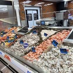 Fresh seafood
