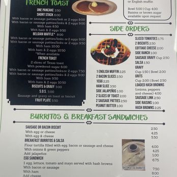 Mabank Cafe - Menu - American Near Me - Mabank, Texas