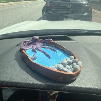 All Fired Up - Octopus Ashtray A purple octopus chilling in a little bay with rocks - Arts & Crafts Near Me - Alpharetta, Georgia All Fired Up - Octopus Ashtray A purple octopus chilling in a little bay with rocks - Arts & Crafts Near Me - Alpharetta, Georgia