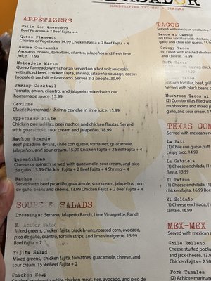 Menu photo 7 El Asador Katy, TX