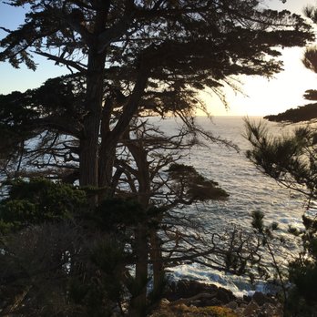Pebble Beach - Sunset at Pebble Beach with the Lone Cypress - Beaches Near Me Pebble Beach - Sunset at Pebble Beach with the Lone Cypress - Beaches Near Me