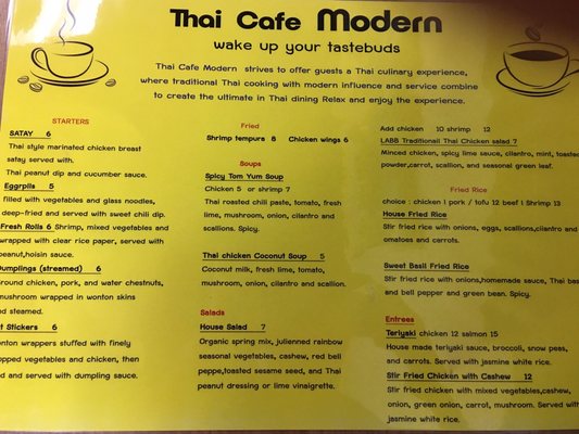 Menu photo 7 Thai Cafe Modern Lutz, FL Menu photo 7 Thai Cafe Modern Lutz, FL