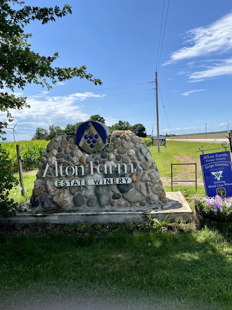 ALTON FARMS ESTATE WINERY Updated August 2024 5547 Aberarder Line