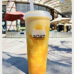 3CAT Handcrafted Beverage - Sunlit Mango Glow and all its glory.