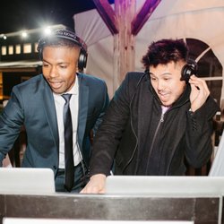 DEEZ Entertainment - Your favourite DJ Duo in action and having an absolute blast! Contact us and Book your event now!