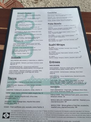 Menu photo 2 The Longboard St Thomas St Thomas, VI