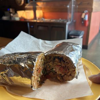 Las Cazuelas - Super Burrito w/pastor - Mexican Near Me - Seaside, California Las Cazuelas - Super Burrito w/pastor - Mexican Near Me - Seaside, California
