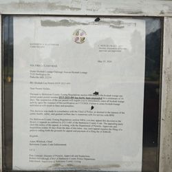 County closure starting mid may.