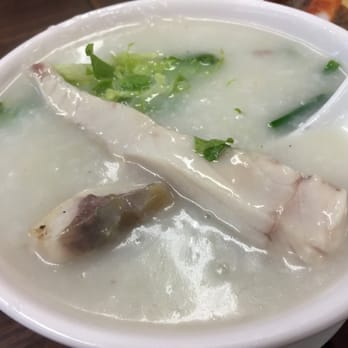 妹記生滾粥品 - Grass carp belly congee (made with fish broth) - Congee Near Me - Hong Kong, HK