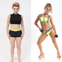 RodSquad Women's Fitness - Since she was already thin, her goal was simply to tone up.