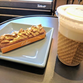 Eclair Bakery - Almond Crunch and iced cap - Bakeries Near Me - New York, New York Eclair Bakery - Almond Crunch and iced cap - Bakeries Near Me - New York, New York