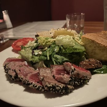 Copper Canyon Grill - Seared Ahi Tuna Salad* - American Near Me - Lanham, Maryland Copper Canyon Grill - Seared Ahi Tuna Salad* - American Near Me - Lanham, Maryland