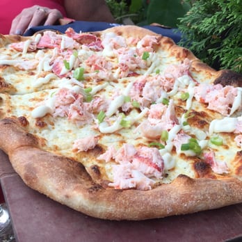 Cornerstone Artisanal Pizza & Craft Beer - Lobster Pizza @ the Corner Stone in Ogunquit, ME. - Pizza Near Me - Ogunquit, Maine