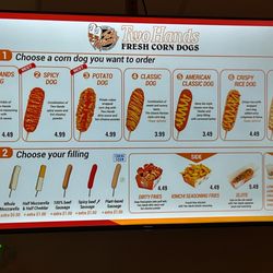 Two Hands Corn Dogs - Oxnard - Menu