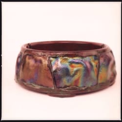 Ophir Gallery Inc. - Turtleback Tile Jardinere by, Tiffany Studios