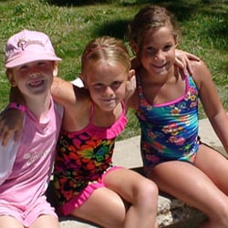 CA Tutoring Academy - Star Students become friends fast at poolside.