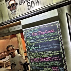 Rustic On the Green - The Craft Burger Menu is small but packs a punch of Amazing Depth of Flavor with each unique Choice. Owner, Kelly is pictured!