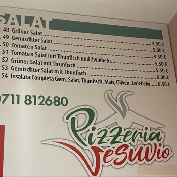 Pizzeria Vesuvio - Speisekarte Januar 2026 - Pizza Near Me - Stuttgart, BW Pizzeria Vesuvio - Speisekarte Januar 2026 - Pizza Near Me - Stuttgart, BW