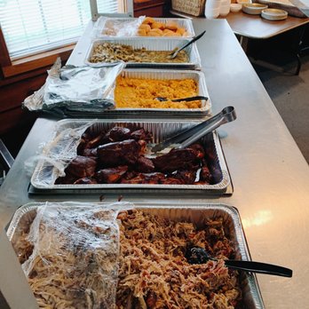 Smokin Pig - Our buffet table - Barbeque Near Me - Midway, Georgia Smokin Pig - Our buffet table - Barbeque Near Me - Midway, Georgia