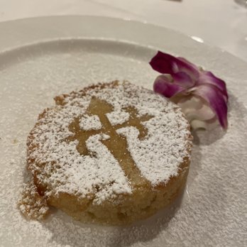 Casa Juancho - Torta de Santiago - almond - Spanish Near Me - Miami, Florida Casa Juancho - Torta de Santiago - almond - Spanish Near Me - Miami, Florida