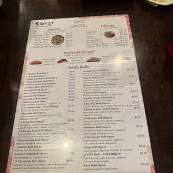 KOIZI ENDLESS HIBACHI & SUSHI EATERY - Updated June 2026 - 413