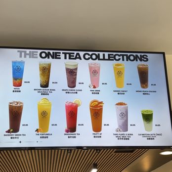 One Tea - Really nice selections of drinks. - Bubble Tea Near Me - Temple City, California