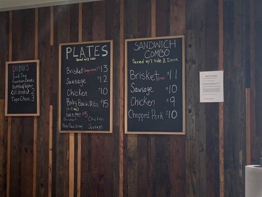 Menu photo 8 Brickyard BBQ San Antonio, TX
