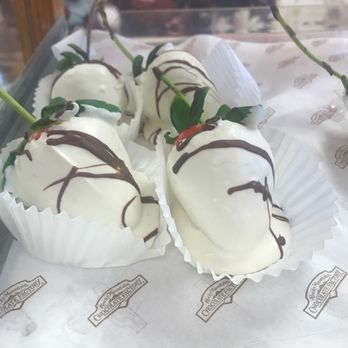 Rocky Mountain Chocolate Factory - Large dipped strawberries $3.50 - Chocolatiers & Shops Near Me - Tulare, California Rocky Mountain Chocolate Factory - Large dipped strawberries $3.50 - Chocolatiers & Shops Near Me - Tulare, California