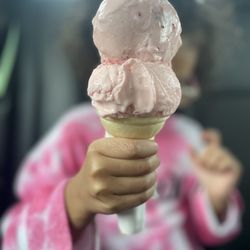 Blake’s Parlor - Two scoop strawberry cone